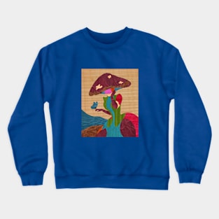 Lady Mushroom Crewneck Sweatshirt